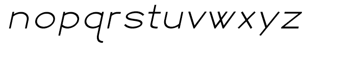 Logo Sans DemiBold Italic Font LOWERCASE