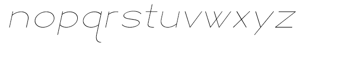 Logo Sans Light Italic Font LOWERCASE