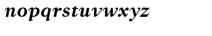 Lomba Bold Italic Font LOWERCASE