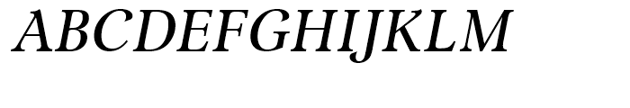Lomba Medium Italic Font UPPERCASE