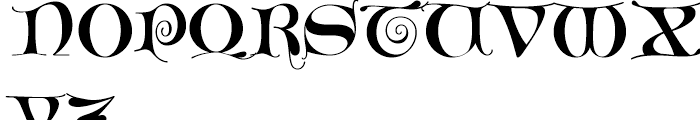 Lombardisch Regular Font LOWERCASE