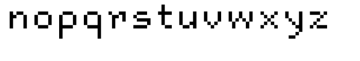 Lomo Copy Midi Font LOWERCASE