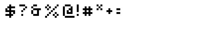 Lomo Web Pixel 4 Font OTHER CHARS