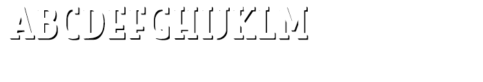 Look Serif Accent Regular Font UPPERCASE