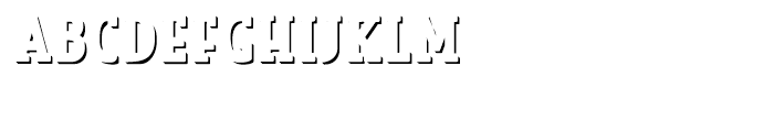 Look Serif Accent Regular Font LOWERCASE