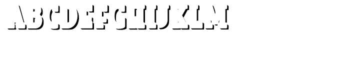 Look Serif Shadow Bold Font UPPERCASE