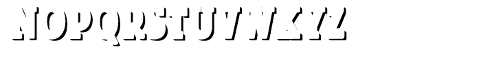 Look Serif Shadow Bold Font UPPERCASE