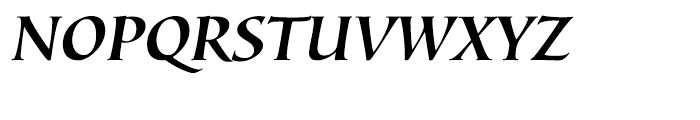 Lorenzo Medium Italic Font UPPERCASE