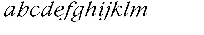 Lovelace Text Regular Italic Font LOWERCASE