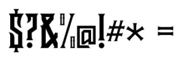 Lockon Velline Regular Font OTHER CHARS