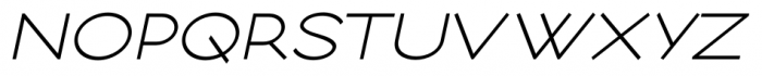 Logo Sans  DemiBold Italic Font UPPERCASE