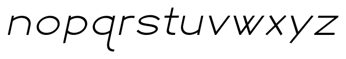 Logo Sans  DemiBold Italic Font LOWERCASE