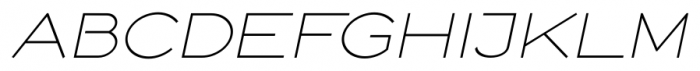 Logo Sans  Italic Font UPPERCASE