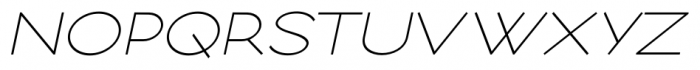 Logo Sans  Italic Font UPPERCASE