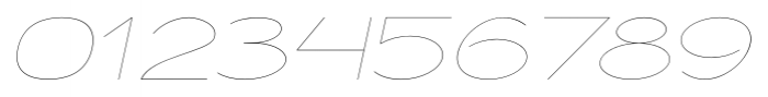 Logo Sans  Thin Italic Font OTHER CHARS