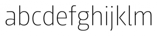 Lolita ExtraLight Font LOWERCASE