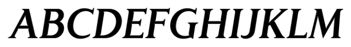 Londinia Bold Italic Font UPPERCASE