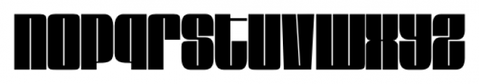 Loudine  Condensed Font LOWERCASE