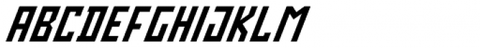 LOGX-10 Italic Font LOWERCASE