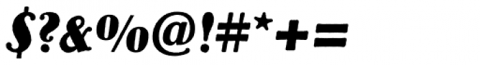 Lo-Type BQ Medium Italic Font OTHER CHARS