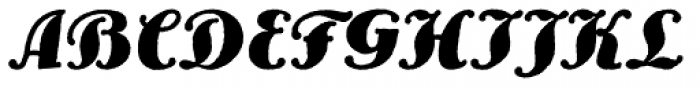 Lo-Type BQ Medium Italic Font UPPERCASE