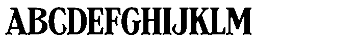 Loafhaus Font UPPERCASE