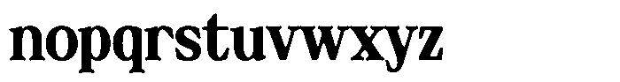 Loafhaus Font LOWERCASE