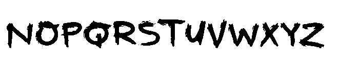Lobstar Font LOWERCASE