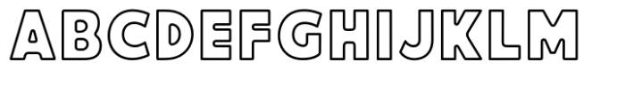 Local Goods Line Font UPPERCASE