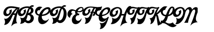 Local Goods Regular Font UPPERCASE