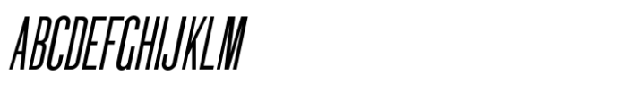 Local Paper JNL Oblique Font UPPERCASE