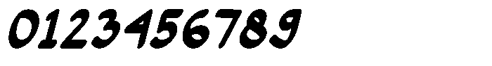 Loceane Bold Italic Font OTHER CHARS