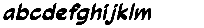 Loceane Bold Italic FONT
