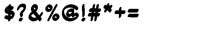 Loceane Bold Font OTHER CHARS