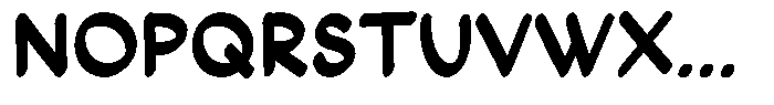 Loceane Bold Font UPPERCASE