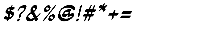 Loceane Italic Font OTHER CHARS