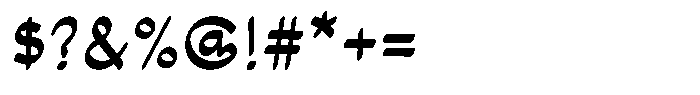 Loceane Regular Font OTHER CHARS