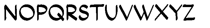 Loceane Regular Font UPPERCASE