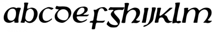 Loch Garman Oblique Font UPPERCASE