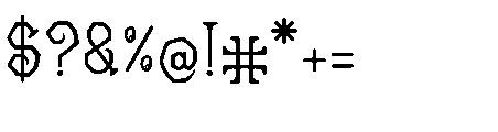 Lochta Decorative Lochta Regular Font OTHER CHARS