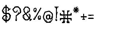 Lochta Decorative Regular Font OTHER CHARS