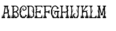 Lochta Decorative Regular Font UPPERCASE