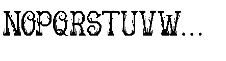 Lochta Decorative Regular Font UPPERCASE