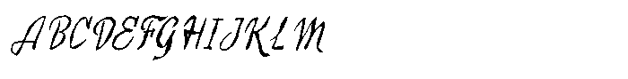 Locked Whisper Italic Script Font UPPERCASE