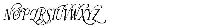 Locked Whisper Italic Serif Font UPPERCASE