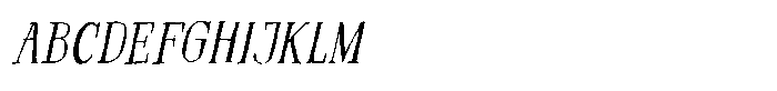 Locked Whisper Italic Serif FONT