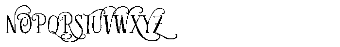 Locked Whisper Serif Font UPPERCASE