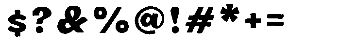 Lockride Sans Font OTHER CHARS
