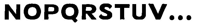 Lockride Sans Font UPPERCASE