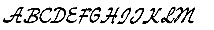 Lockride Script Font UPPERCASE